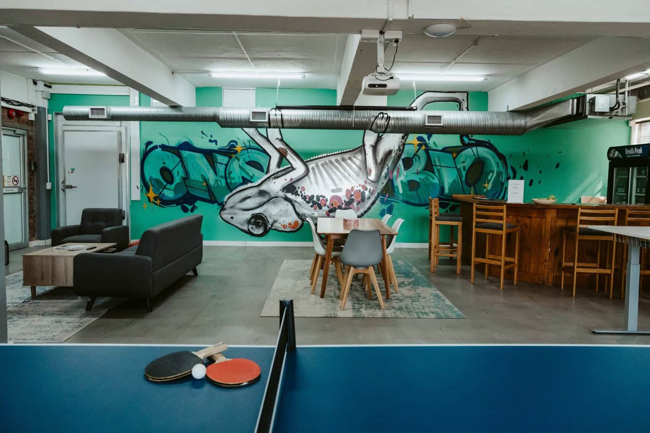 Photo of OneBio social area interior